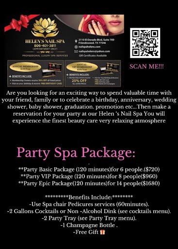 Party Spa Package